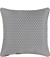 J. Queen New York Bolero Grand-Scale Woven Damask Reversible Decorative Throw Pillow