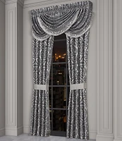 J. Queen New York Bolero Large-Scale Medallion Window Treatment