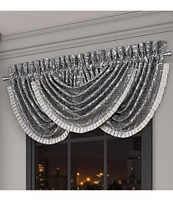 J. Queen New York Bolero Large-Scale Medallion Window Treatment