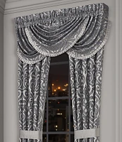 J. Queen New York Bolero Large-Scale Medallion Window Treatment