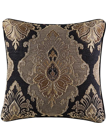 J. Queen New York Bradshaw Damask Chenille Square Pillow