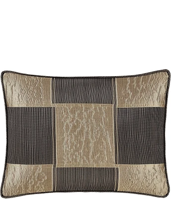 J. Queen New York Brando Geometric Colored Block Boudoir Pillow