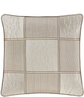 J. Queen New York Brando Highlighted Block Design Square Pillow