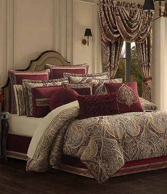 J. Queen New York Calistoga Woven Damask Comforter Set