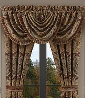 J. Queen New York Calistoga Woven Damask Window Treatment