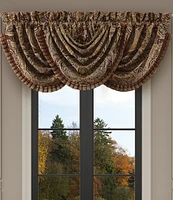 J. Queen New York Calistoga Woven Damask Window Treatment