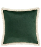 J. Queen New York Casey Sherpa Quilted Square Pillow