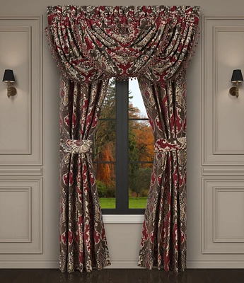 J. Queen New York Cerino Woven Chenille Damask Window Treatment