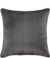 J. Queen New York Deco Stria Satin Square Pillow