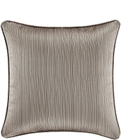 J. Queen New York Deco Stria Satin Square Pillow