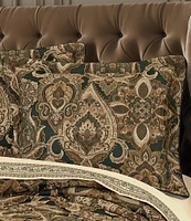 J. Queen New York Emerald Bay Oversized Woven Medallion Comforter Set