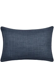 J. Queen New York Enchanted Garden Indigo Boudoir Decorative Throw Pillow