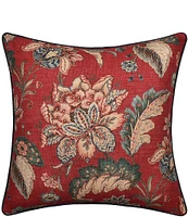 J. Queen New York Enchanted Garden Reversible Square Accent Pillow