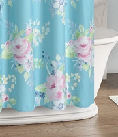 J. Queen New York Esme Floral Bouquet Printed Shower Curtain