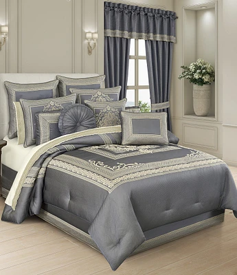 J. Queen New York Excelsior Engineered Woven Damask Comforter Set