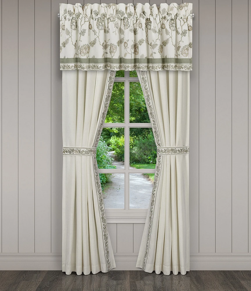 J. Queen New York Fairview Embroidered Window Treatment