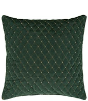 J. Queen New York Grandeur Embroideded Velvet Square Pillow