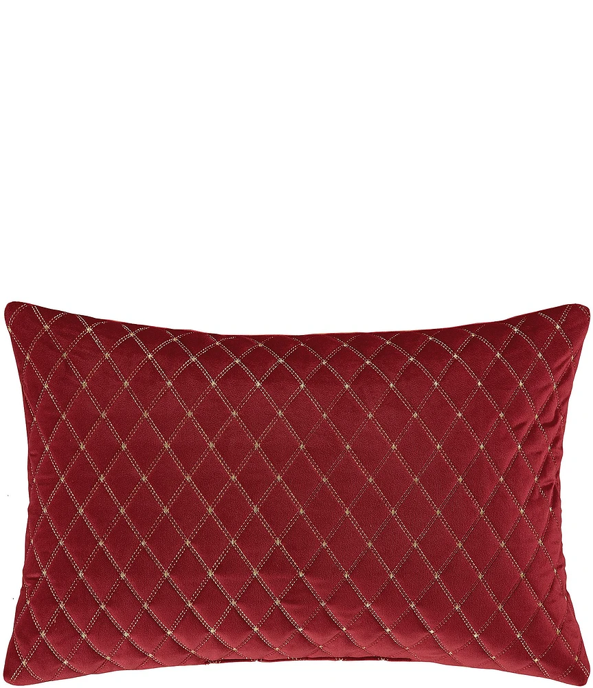 J. Queen New York Grandeur Velvet Boudoir Pillow