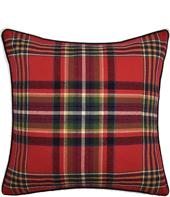 J. Queen New York Holiday Andrew Plaid Collection Reversible Euro Sham