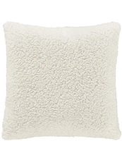 J. Queen New York Holiday Collection Cava Twisted Cable Design Reversible Square Pillow