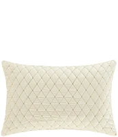 J. Queen New York Holiday Collection Grandeur Quilted Boudoir Pillow