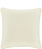 J. Queen New York Holiday Collection Noelle Embroidered Center Medallion Square Pillow