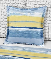 J. Queen New York J. By J. Queen New York Seashore 18#double; Square Decorative Throw Pillow