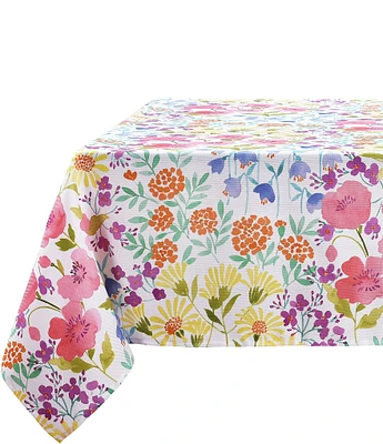 J. Queen New York Jules Collection Floral Tablecloth