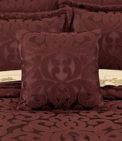 J. Queen New York La Boheme Damask Square Pillow