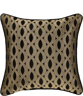 J. Queen New York La Boheme Damask Square Pillow