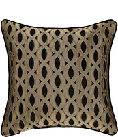 J. Queen New York La Boheme Damask Square Pillow