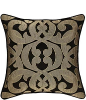 J. Queen New York La Boheme Damask Square Pillow