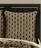 J. Queen New York La Boheme Geometric Pattern Euro Sham