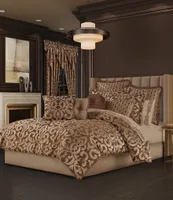 J. Queen New York La Boheme Interlocking Damask Comforter Set