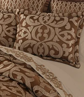 J. Queen New York La Boheme Interlocking Damask Comforter Set