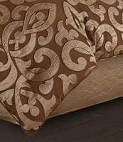 J. Queen New York La Boheme Interlocking Damask Comforter Set