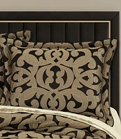 J. Queen New York La Boheme Interlocking Damask Comforter Set