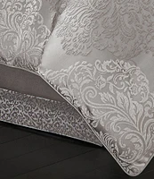 J. Queen New York La Scala Silver Comforter Set