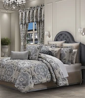 J. Queen New York Legend Woven Medallion Comforter Set