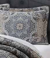 J. Queen New York Legend Woven Medallion Comforter Set