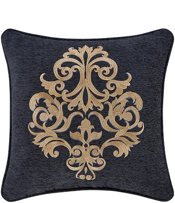 J. Queen New York Luciana Collection Embellished Square Pillow