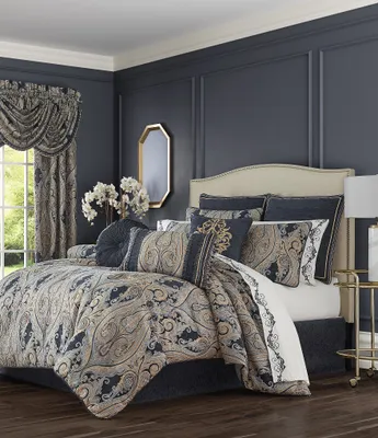 J. Queen New York Luciana Indigo Comforter Set