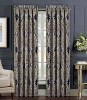 J. Queen New York Luciana Indigo Window Treatments