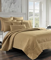 J. Queen New York All-Over Foulard Embroidered Lyndon Reversible Square Pillow