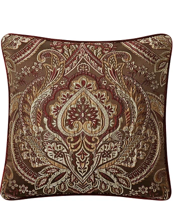 J. Queen New York Madeira Damask Square Pillow