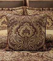 J. Queen New York Madeira Damask Square Pillow