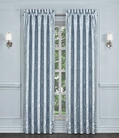 J. Queen New York Malita Jacquard Damask Lined Window Treatment