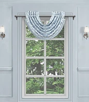 J. Queen New York Malita Jacquard Damask Lined Window Treatment