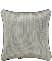 J. Queen New York Martina Diamond Matelasse 18#double; Square Embellished Decorative Pillow