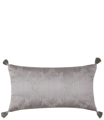 J. Queen New York Mary Tasseled Boudoir Embellished Decorative Throw Pillow
